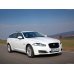 Накладки сплиттеры на пороги на Jaguar XF I